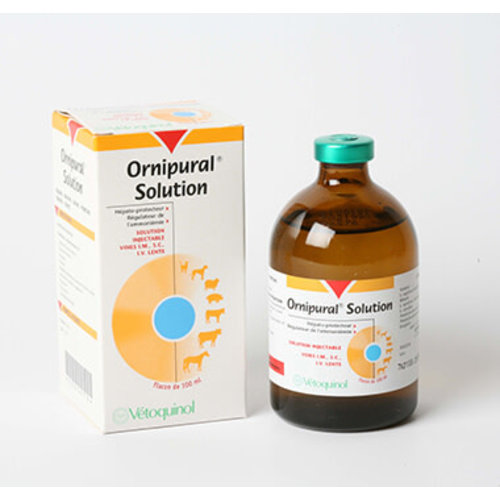 Laboratorio Vétoquinol Ornipural 100 ml Laboratorio Vétoquinol Ornipural 100 ml