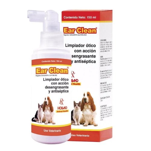 Laboratorio Vétoquinol Ear Cleansing Sol. Otico 120 ml Laboratorio Vétoquinol Ear Cleansing Sol. Otico 120 ml