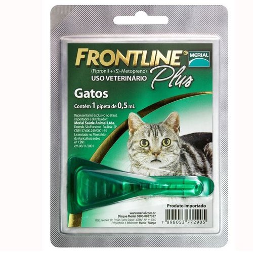 Laboratorio Merial Frontline Plus Gato Laboratorio Merial Frontline Plus Gato
