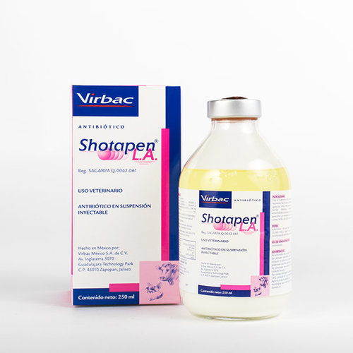 Laboratorio Virbac Shotapen L .A. 100 ml Laboratorio Virbac Shotapen L .A. 100 ml