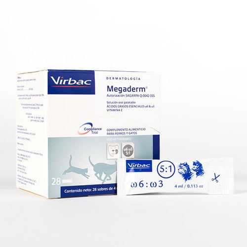 Laboratorio Virbac Megaderm 4ml (28 sobres)