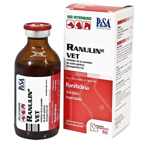 Laboratorio Pisa Ranulin Vet 40 mg/Ml Fco. 50 ml Laboratorio Pisa Ranulin Vet 40 mg/Ml Fco. 50 ml
