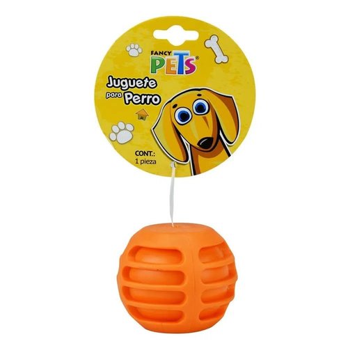 Fancy Pets Juguete De Caucho Pelota Acañalada Fancy Pets Juguete De Caucho Pelota Acañalada
