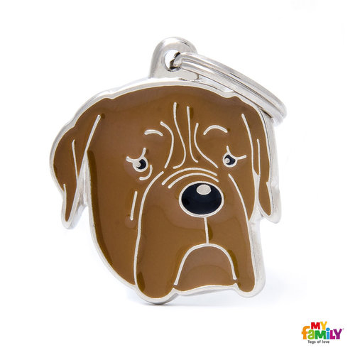 My Family Placa Perro Dogue de Bordeaux My Family Placa Perro Dogue de Bordeaux