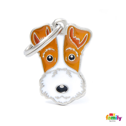 My Family Placa Perro Fox Terrier My Family Placa Perro Fox Terrier