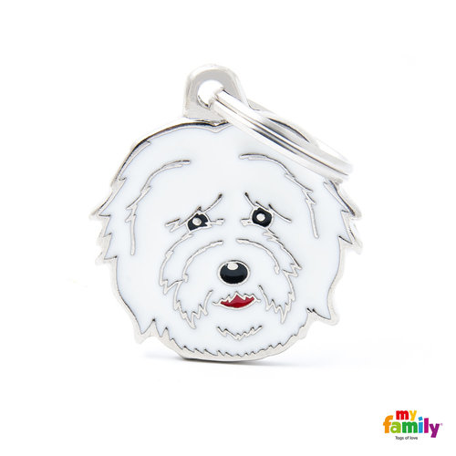 My Family Placa Perro Coton de Tulear My Family Placa Perro Coton de Tulear