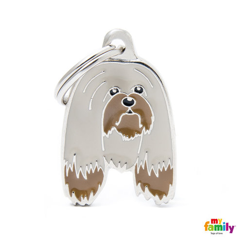My Family Placa Perro Lhasa Apso My Family Placa Perro Lhasa Apso