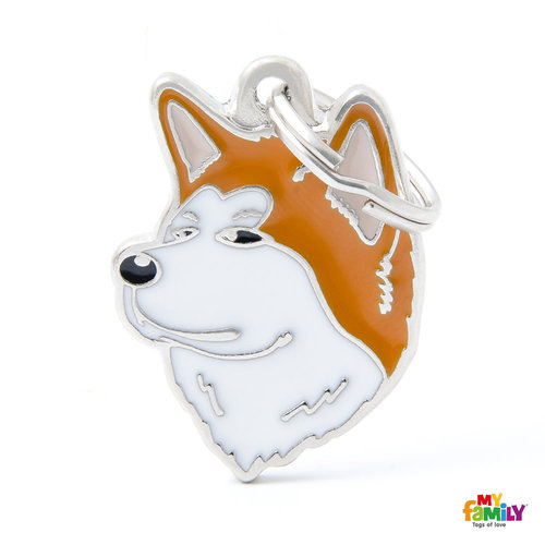 My Family Placa Perro Shiba Inu My Family Placa Perro Shiba Inu