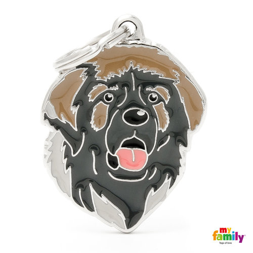 My Family Placa Perro Leonberger My Family Placa Perro Leonberger