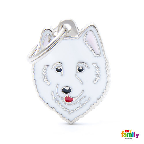 My Family Placa Perro Samoyedo My Family Placa Perro Samoyedo