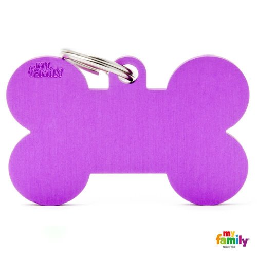 My Family Chapa Colección Basic Hueso Aluminio My Family Chapa Colección Basic Hueso Aluminio
