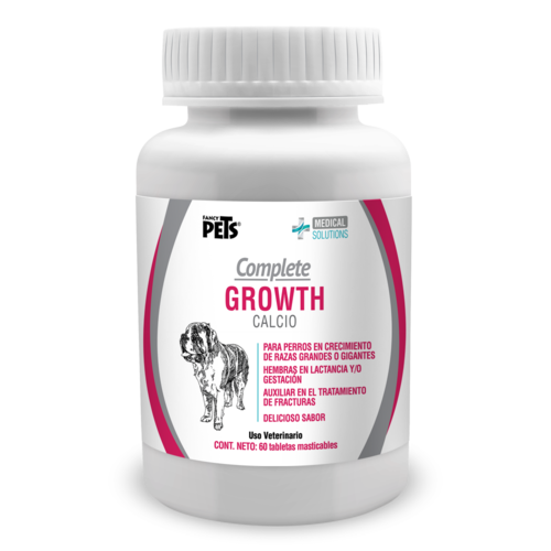 Fancy Pets Soluciones Médicas Completo Growth P/Perros - 60 Tabl Fancy Pets Soluciones Médicas Completo Growth P/Perros - 60 Tabl