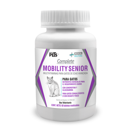 Fancy Pets Soluciones Médicas Ms Complete Mobility Senior P/Gatos - 60 Tabl Fancy Pets Soluciones Médicas Ms Complete Mobility Senior P/Gatos - 60 Tabl