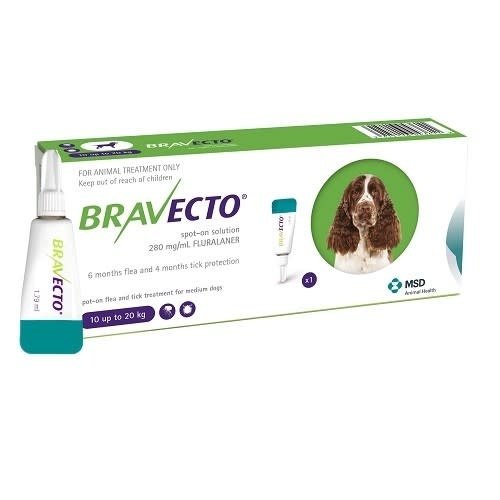 Laboratorio MSD Bravecto Spot On 500 mg Laboratorio MSD Bravecto Spot On 500 mg