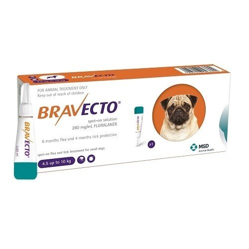 Laboratorio MSD Bravecto Spot On 250 mg Laboratorio MSD Bravecto Spot On 250 mg