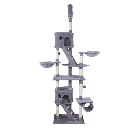 Fancy Pets Mueble Para Gato C/Tunel, Hamacas, Casas Y Escaleras 240 cm Fancy Pets Mueble Para Gato C/Tunel, Hamacas, Casas Y Escaleras 240 cm