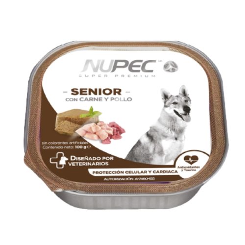 Nupec Canine Alimento Húmedo Senior 100 g Nupec Canine Alimento Húmedo Senior 100 g