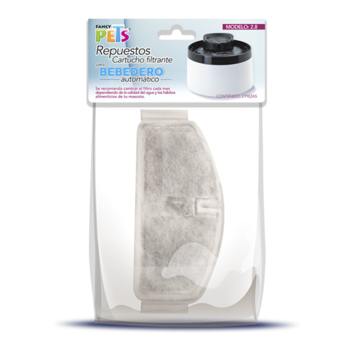 Fancy Pets Repuesto Filtro Bebedero (FL8905 y FL8919) Fancy Pets Repuesto Filtro Bebedero (FL8905 y FL8919)