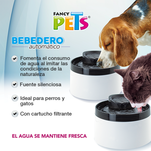 Fancy Pets Bebedero Automatico 2 L Fancy Pets Bebedero Automatico 2 L