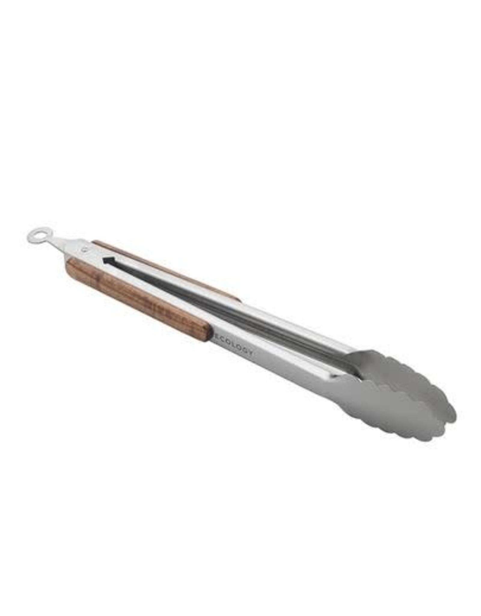 Ecology Ecology Provisions Stainless Steel & Acacia Wood 30cm Tongs