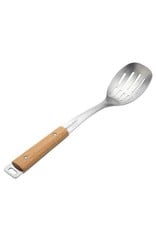 Ecology Ecology Provisions Stainless Steel & Acacia Wood Slotted Spoon