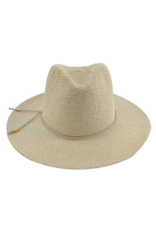 Womens Hand Knit Paper Straw Panama Hat