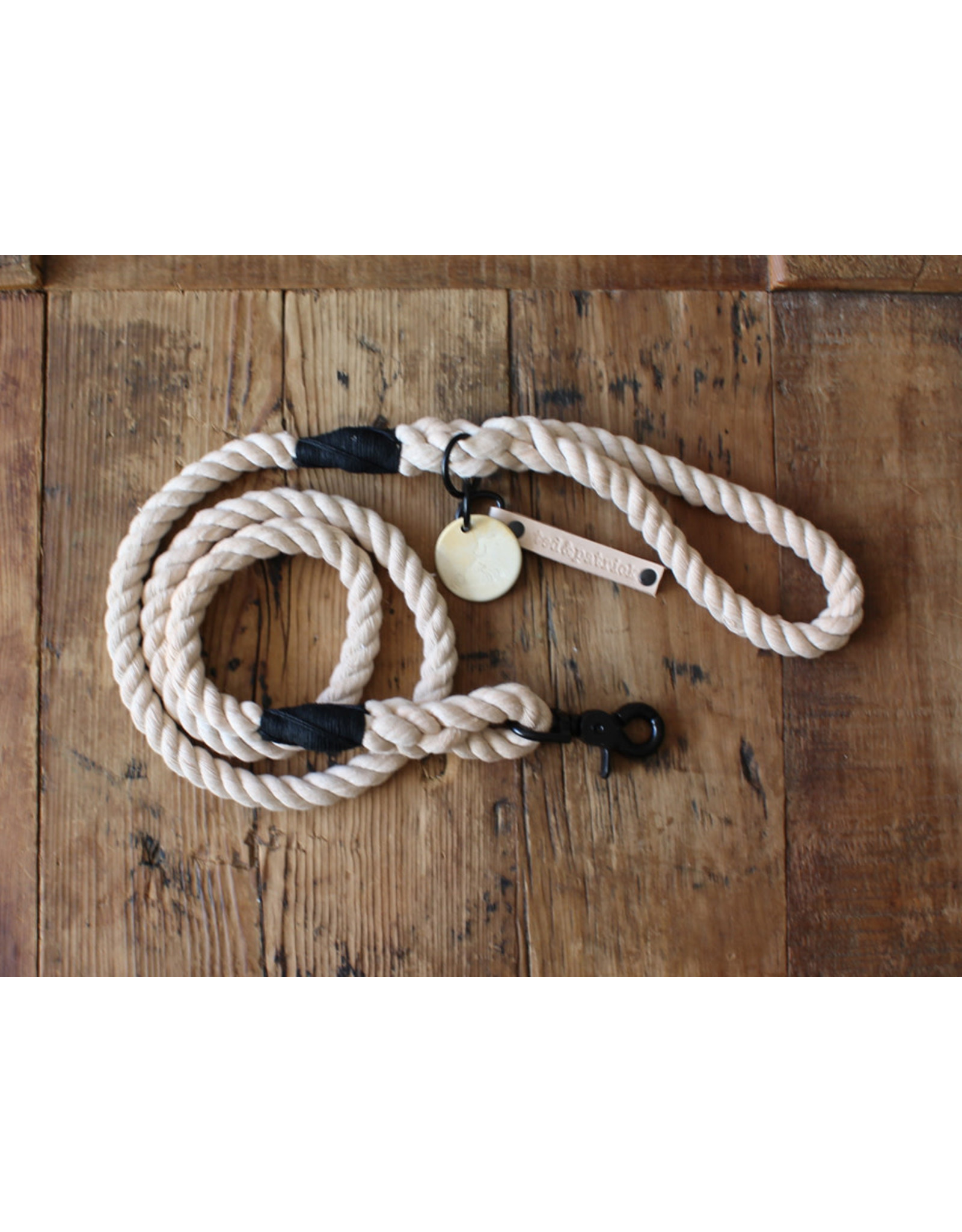 Ted & Patrick Burleigh Dog Lead with Brass Fittings