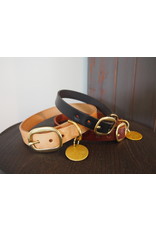 Ted & Patrick Hand Made Leather Dog Collar