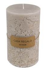 Casa Regalo Earth Pillar Candle