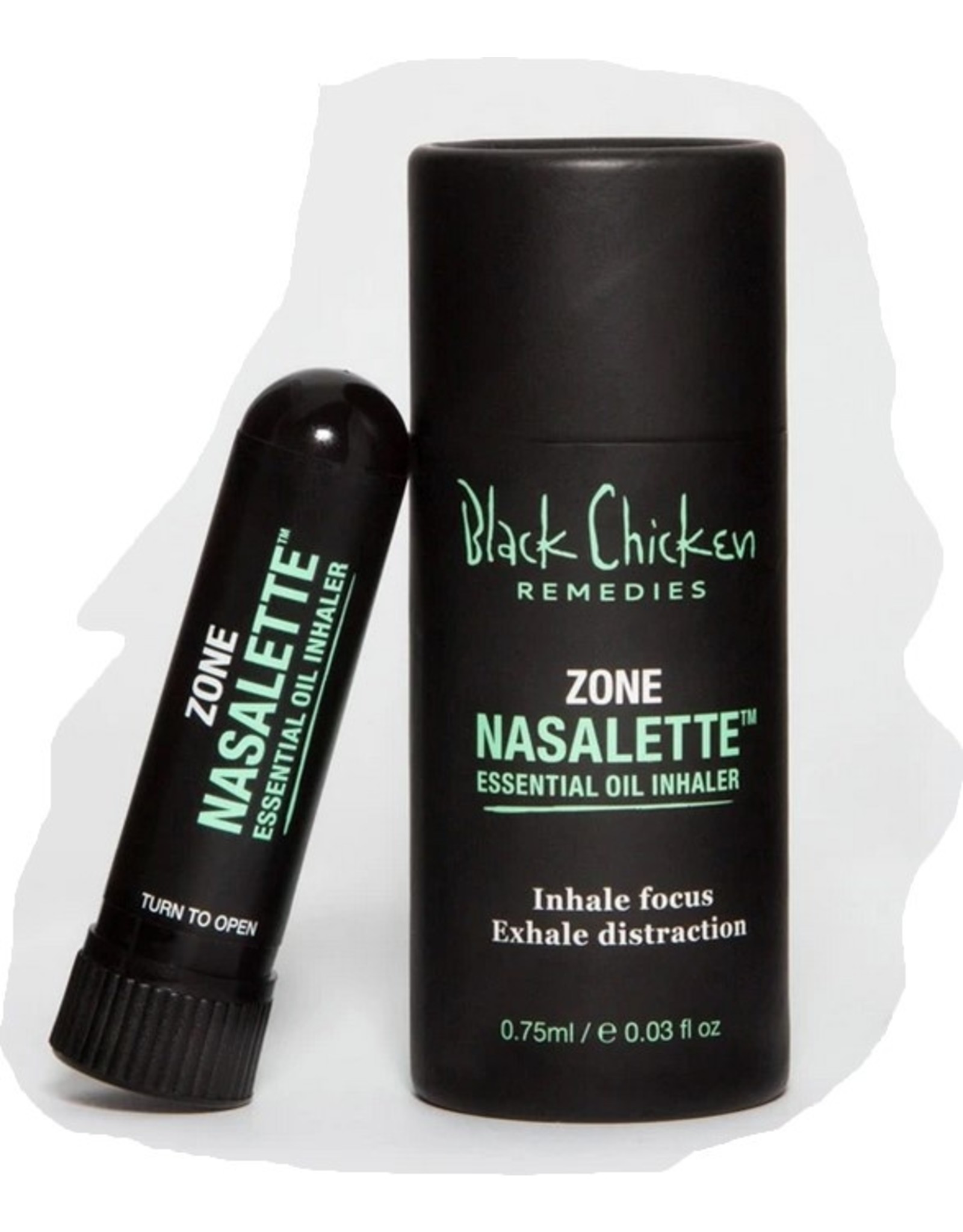 Black Chicken Zone Nasalette - Natural Essential Oil Inhaler