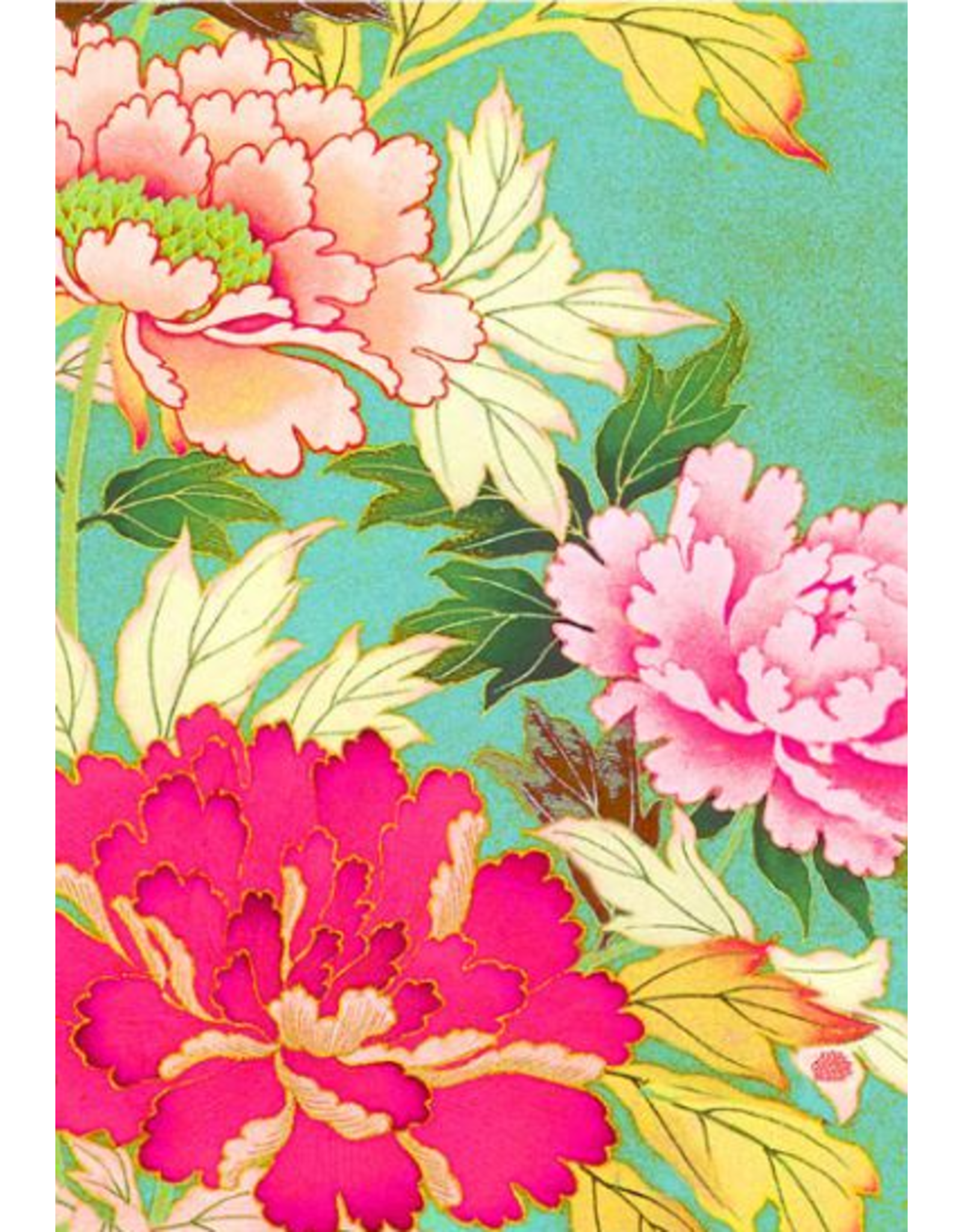 Anna Chandler Design Tea Towel – Kimono Flowers