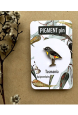 Spotted Pardalote LAPEL PIN Bird Tassie Icons Collection Pigment Pins
