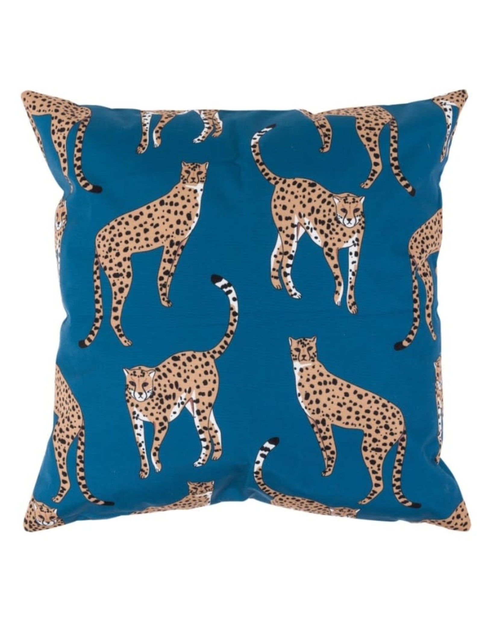Nood Cheetah Outdoor Cushion 45x45cm Terracotta  - Atlantic  Designs