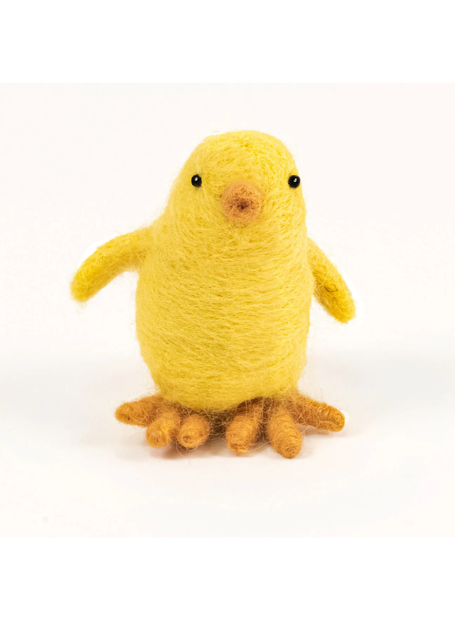 Felted Wool Chick