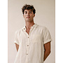 Classic Shirt Short Sleeve  Off White