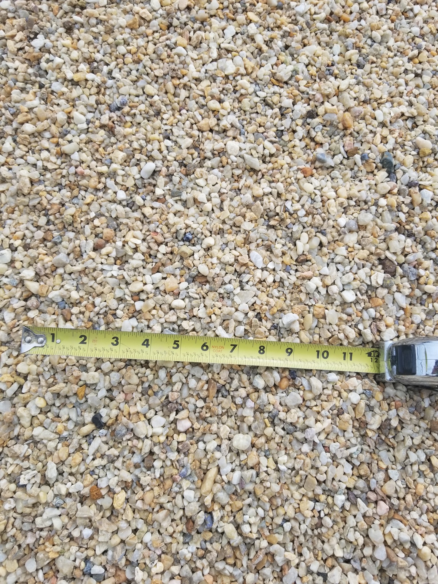 1 Yard Pea Gravel - Acors Topsoil and Mulch