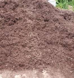 1 Yard Red Dyed Mulch - Acors Topsoil and Mulch