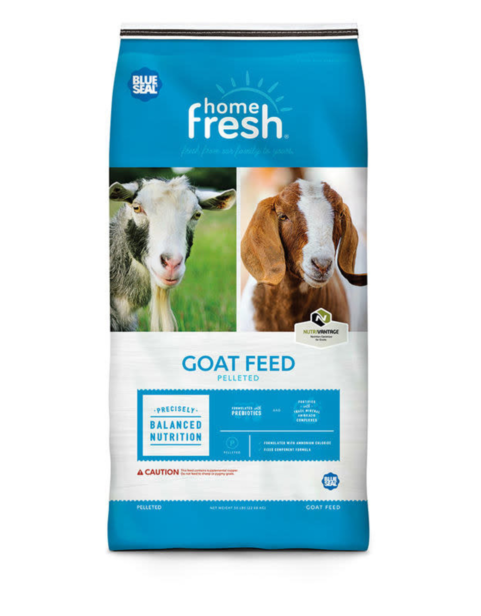 Blue Seal Blue Seal Home Fresh 20 Dairy Goat Feed  50# Bag