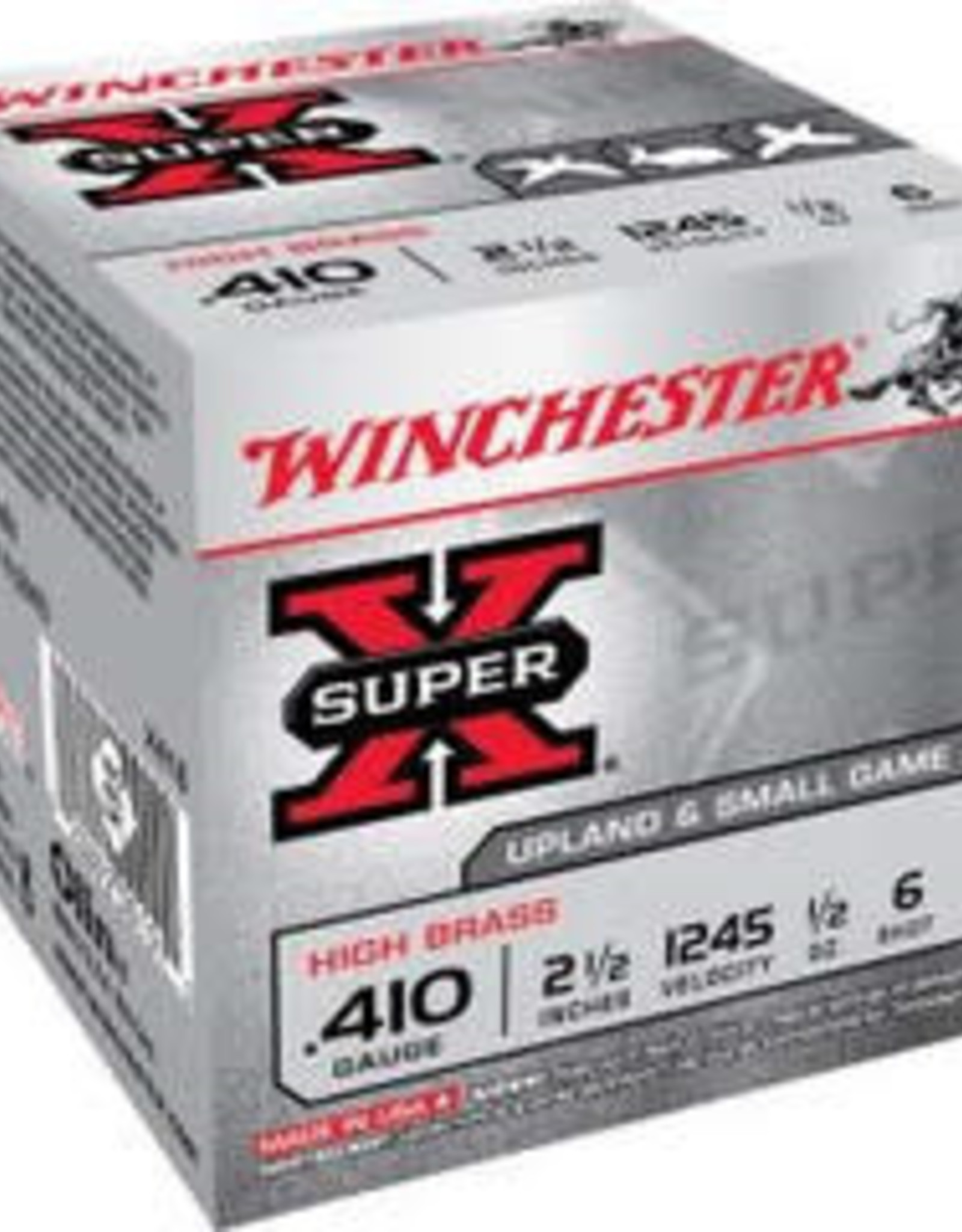 Winchester Winchester 410 Bore Ammunition Super-X High Brass 2-1/2" 1/2oz #6  (25 Rounds)