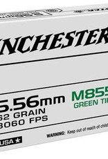 Winchester Winchester USA Lake City M855 Rifle Ammunition 5.56mm 62Gr Green Tip  (20 Rounds)