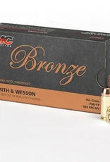 PMC Ammunition PMC Bronze Handgun Ammunition .40 S&W 165Gr FMJ  (50 Rounds)