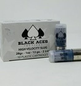Black Aces Black Aces Tactical 12 Gauge Ammunition 2-3/4" 1oz High Velocity Slug  (10 Rounds)