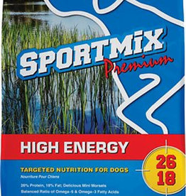 Sportmix Sportmix Adult Hi-Energy Mini Chunk Dog Food 50# Bag