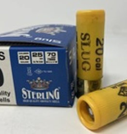 Sterling Sterling 20 Gauge Ammunition 2-3/4"  7/8oz  Big Game Slug  (10 Rounds)