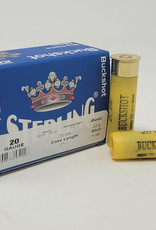 Sterling Sterling 20 Gauge Ammunition 2-3/4"  6/8oz 00 Buckshot