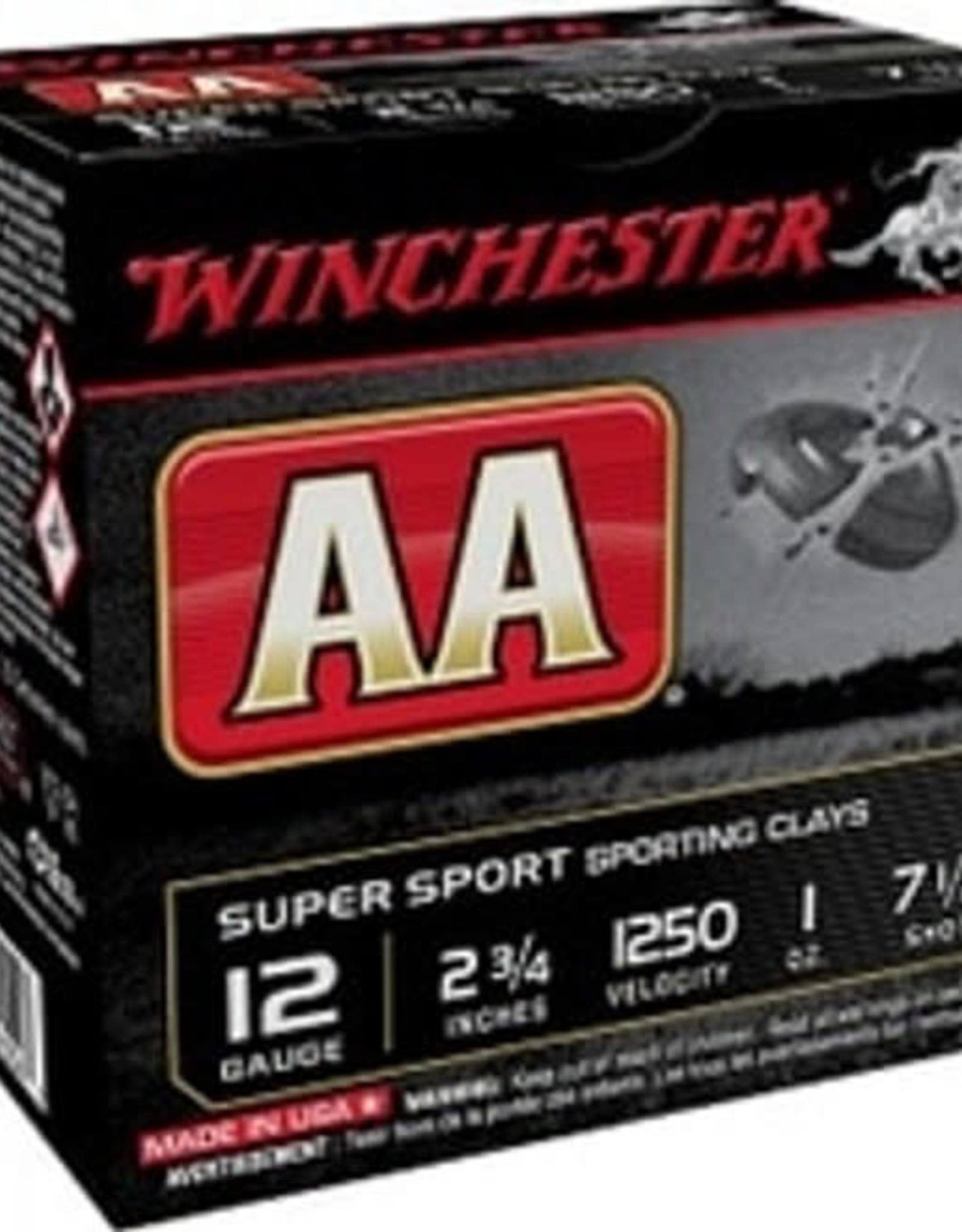 Winchester Winchester 12 GA Ammunition 2-3/4 1oz 7.5 Shot  (25 Rounds)