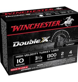 Winchester Winchester Double X Turkey Load 10 Gauge  3 1/2 Max  2oz   #4   (10 rounds)