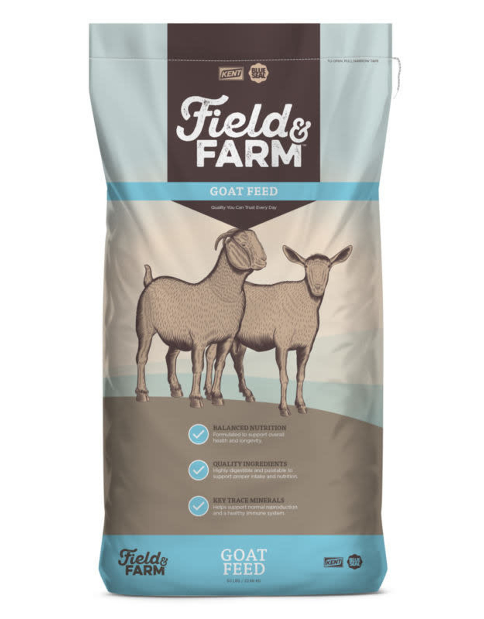 Blue Seal Blue Seal Field & Farm Goat Feed 50# Bag (Textured)