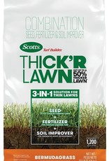 Scotts Scotts Turf Builder Thick'R Lawn Bermuda Grass Seed 12# Bag