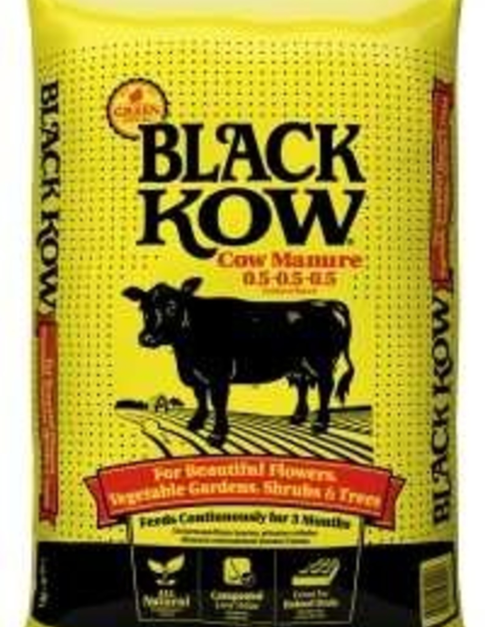 Black Kow Black Kow Composted Cow Manure 1CF Bag